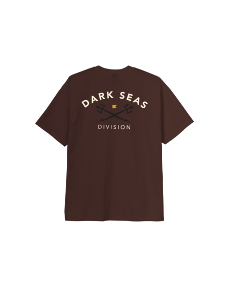 DARK SEAS HEADMASTER V3 S/S HW TEE JAVA BROWN