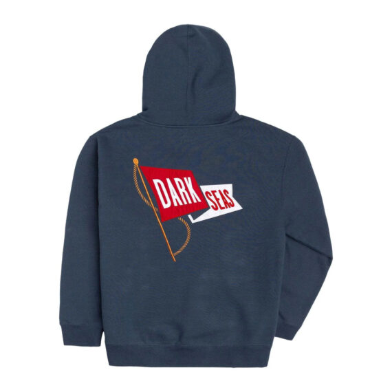 DARK SEAS JIB HOODIE LIGHT NAVY