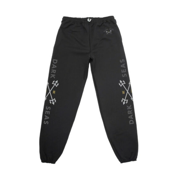 DARK SEAS HEADMASTER SWEATPANT HEATHER BLACK