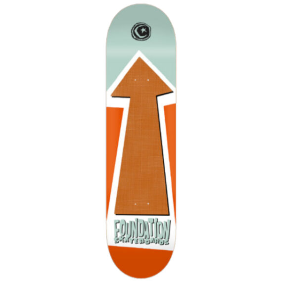 FOUNDATION ARROW MINT DECK 8.0