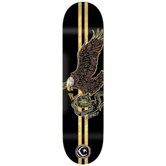 FOUNDATION SERVOLD FRENCH EAGLE BLACK US DECK 8.25
