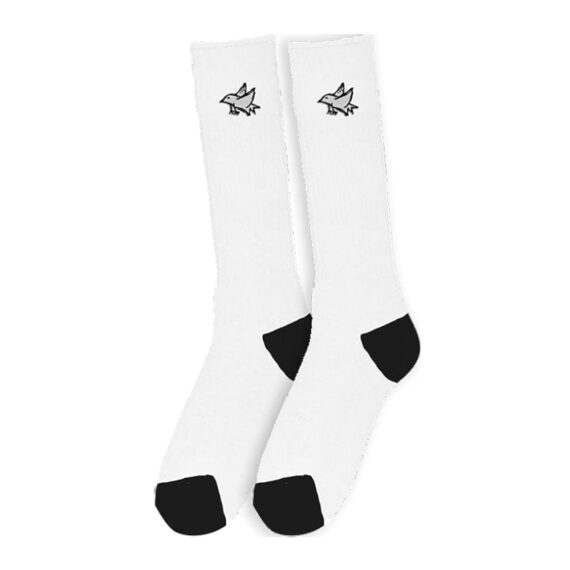 FOUNDATION F BIRD TALL SOCK WHITE OS