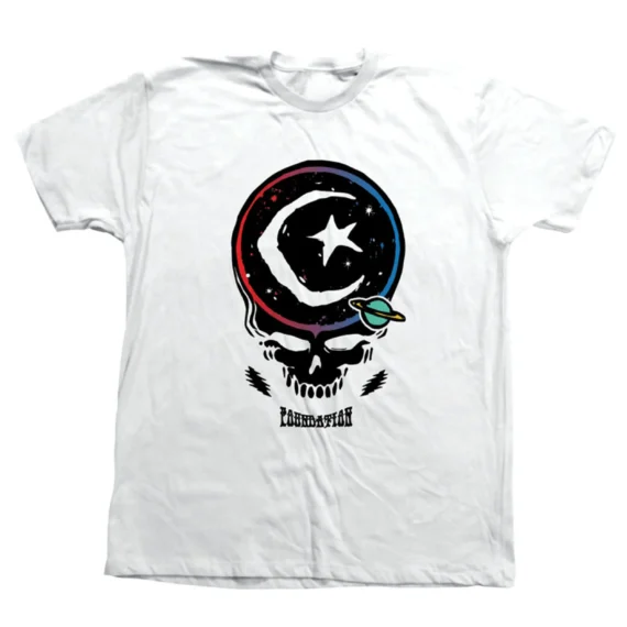 FOUNDATION COSMIC VOYAGE S/S TEE WHITE