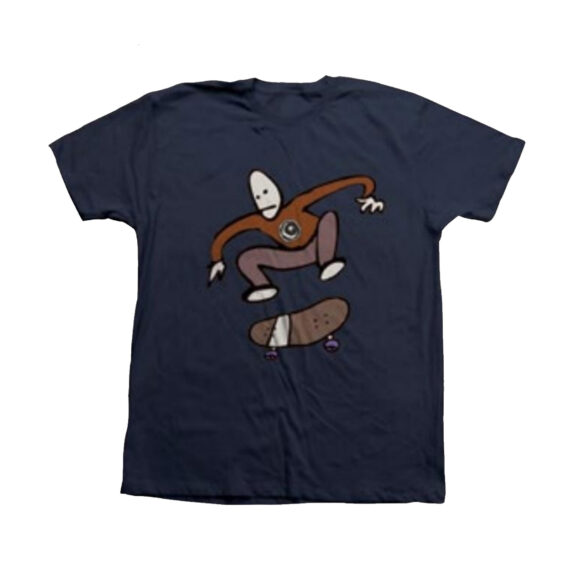 FOUNDATION KICK FLIP YOUTH S/S TEE NAVY