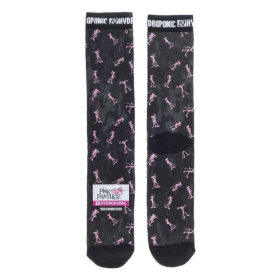 HYDROPONIC PINK PANTHER SOCK PINK TIE DYE CHR
