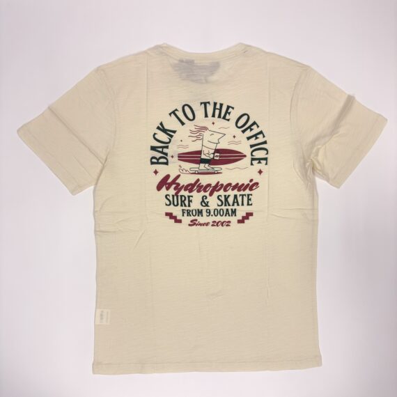 HYDROPONIC OFFICE S/S TEE CREAM