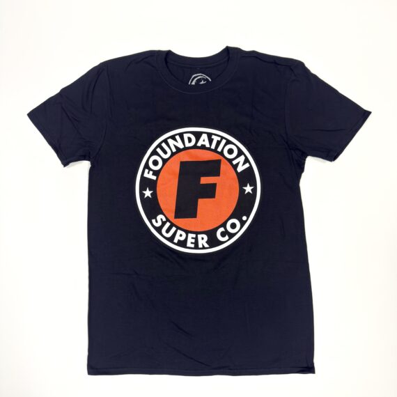 FOUNDATION SUPER CO S/S TEE BLACK