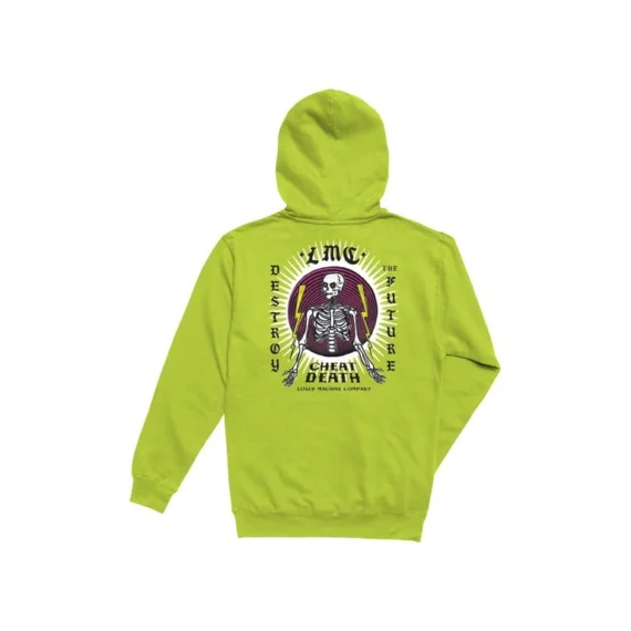 LOSER MACHINE SHOCKWAVE HOODIE SAFETY YELLOW