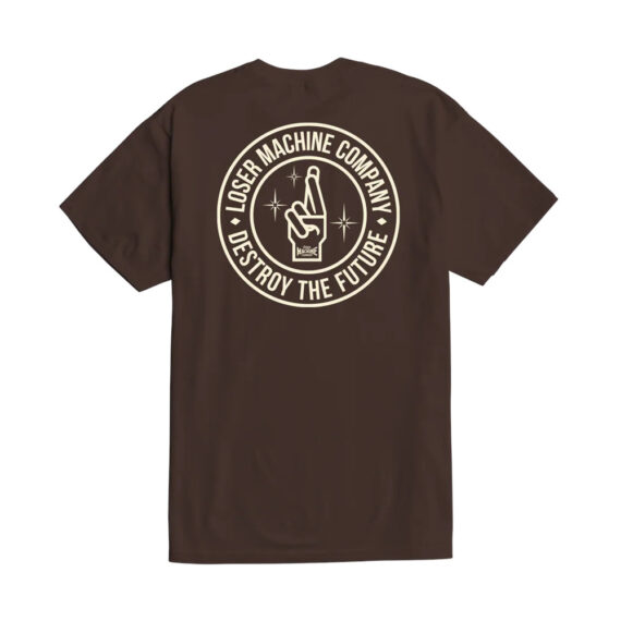 LOSER MACHINE CONGREGATE S/S TEE JAVA BROWN