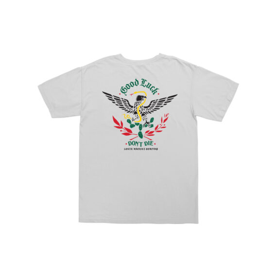 LOSER MACHINE CLASH POCKET S/S TEE WHITE