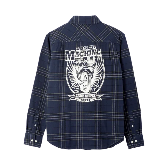 LOSER MACHINE ARDMORE WOVEN INDIGO
