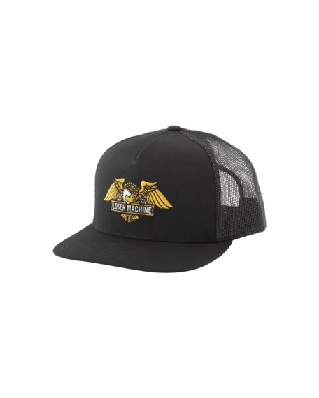 LOSER MACHINE WINGS TRUCKER CAP BLACK OS