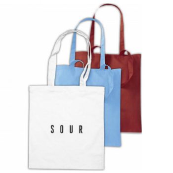 SOUR TOTEBAG WHITE