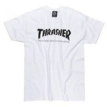 THRASHER SKATE MAG YOUTH S/S TEE WHITE