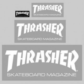 THRASHER SKATE MAG SMALL STICKER (PACK)