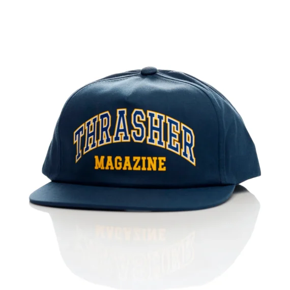THRASHER DROPOUT SNAPBACK NAVY OS