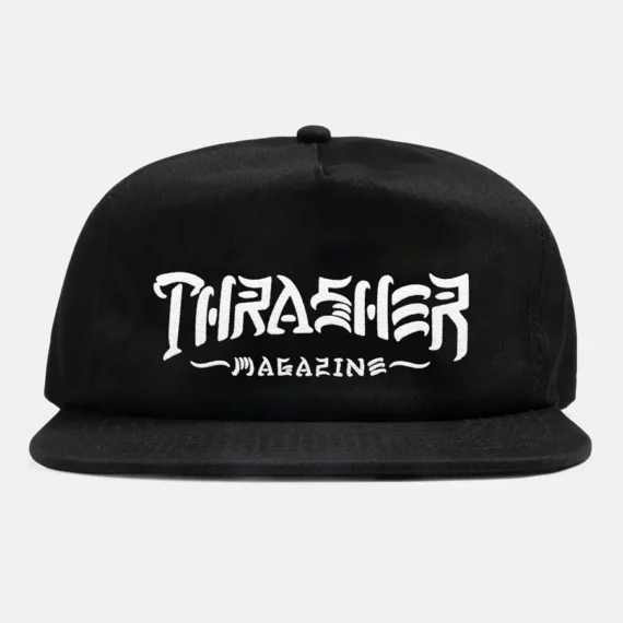 THRASHER THRASH & DESTROY SNAPBACK BLACK OS
