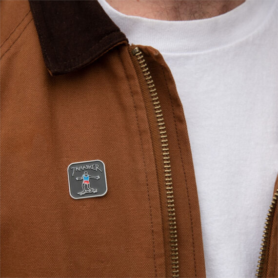 THRASHER GONZ LAPEL PIN - Image 2