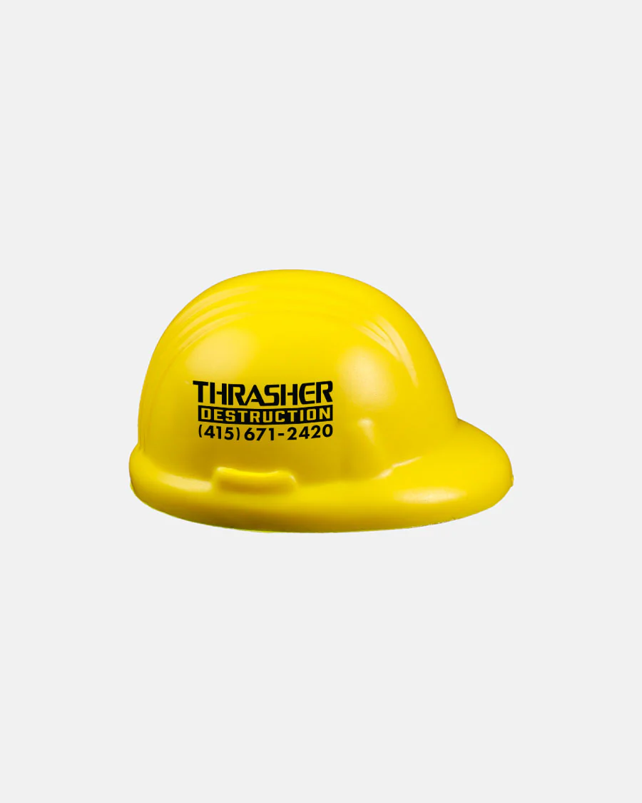 THRASHER DESTRUCTION STRESS RELIEVER YELLOW