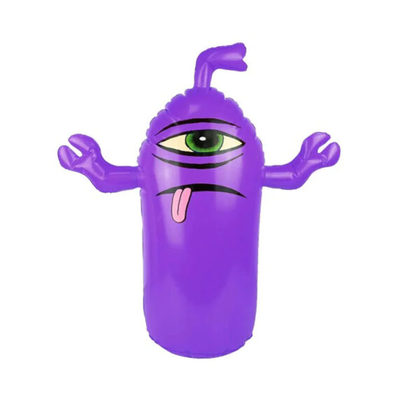 TOY MACHINE SECT BLOW UP DOLL PURPLE