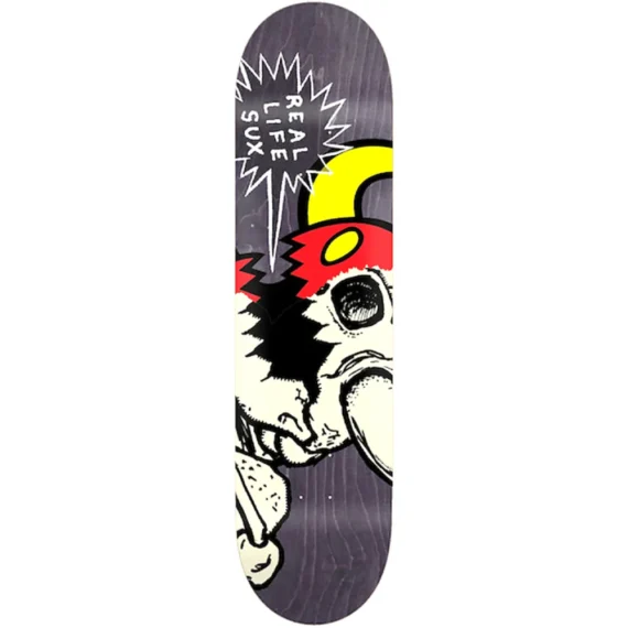 TOY MACHINE REAL LIFE SUX DECK 8.25