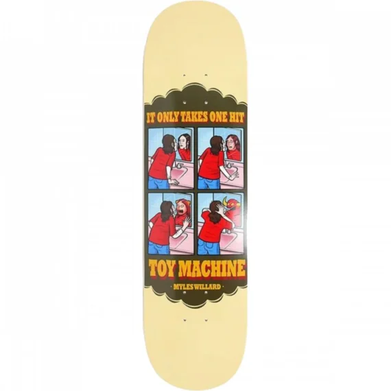 TOY MACHINE WILLARD ONE HIT DECK 8.5
