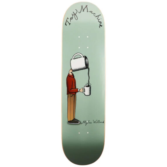 TOY MACHINE WILLARD COFFEEHEAD DECK 8.375