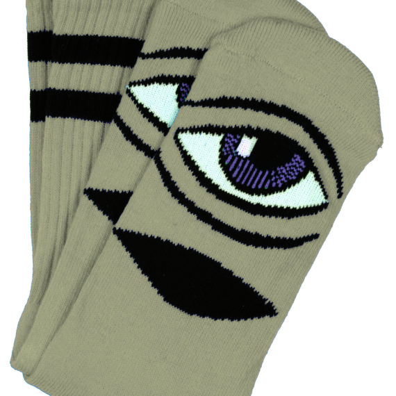 TOY MACHINE SECT EYE SOCK SAND OS