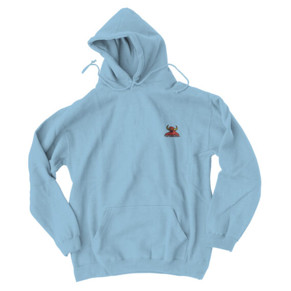 TOY MACHINE MONSTER EMB HOODIE BLUE