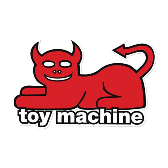 TOY MACHINE DEVIL CAT STICKER (25 PACK)