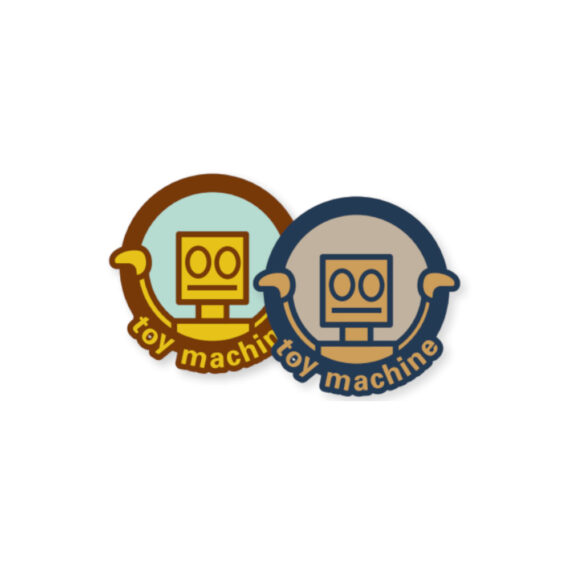 TOY MACHINE ROBOT STICKER (25 PACK)
