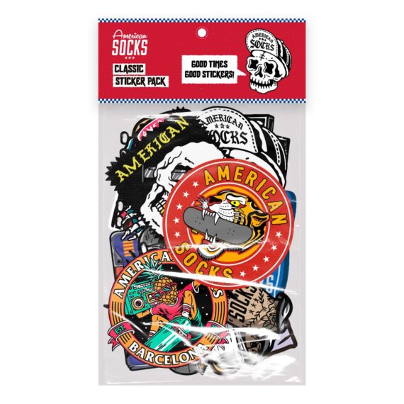 AMERICAN SOCKS CLASSIC STICKER PACK