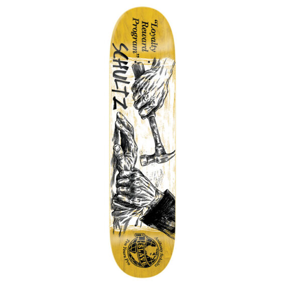 SLAVE SCHULTZ HELPING HAND 10YR US DECK 8.375