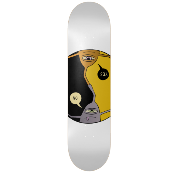 TOY MACHINE YES/NO DECK 8.25