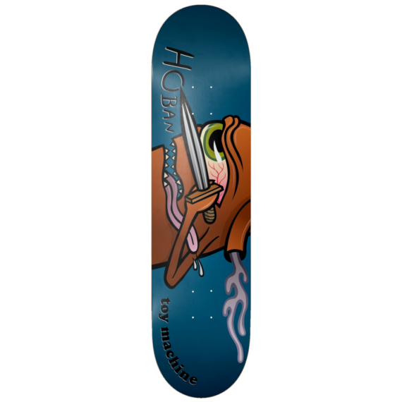 TOY MACHINE HOBAN VENGEANCE DECK 8.38