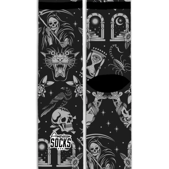 AMERICAN SOCKS TIME TO DIE MID HIGH