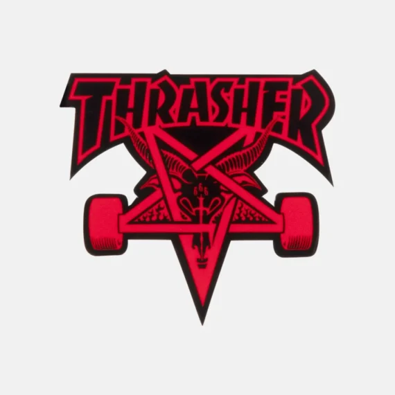 THRASHER SKATE GOAT MEDIUM STICKER (25 PACK)