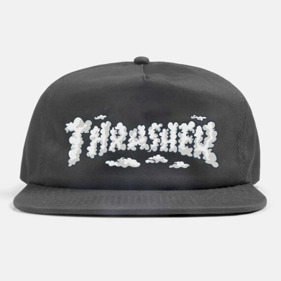 THRASHER KEVIN CLOUDS "SPANKY" SNAPBACK CHARCOAL OS