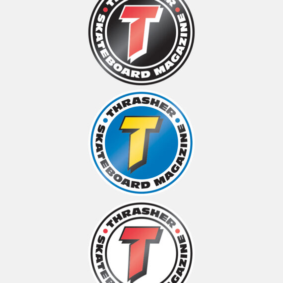 THRASHER NUMBER 1 REDUX 3" STICKER (25 PACK)