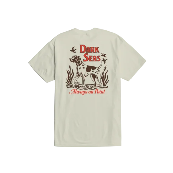 DARK SEAS POINTER S/S TEE CREAM
