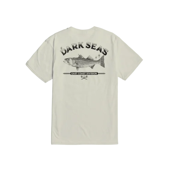 DARK SEAS STRIPED BASS PREMIUM S/S TEE CREAM