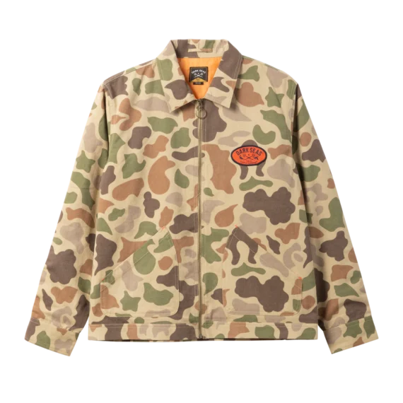 DARK SEAS EDGEWATER JACKET BUBBLE CAMO