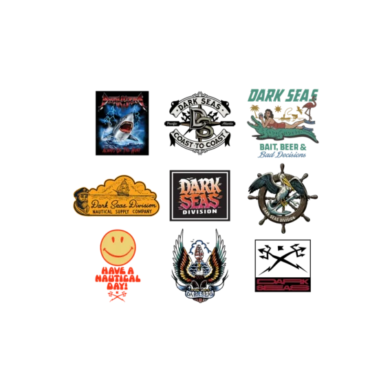 DARK SEAS PACK XI STICKER (9 PACK)