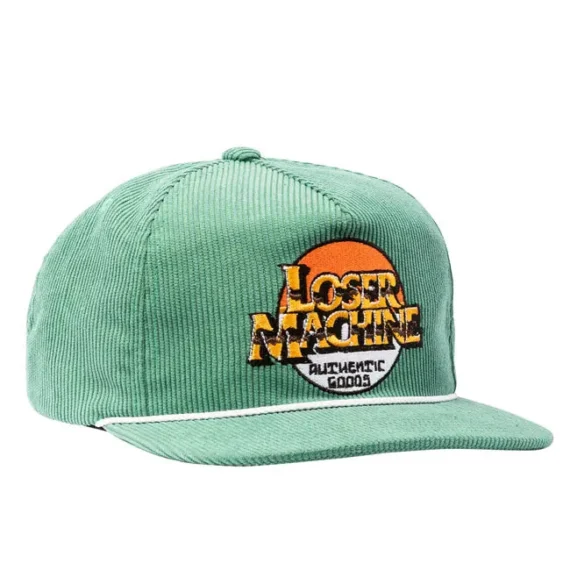 LOSER MACHINE SUNSET CAP GREEN OS